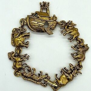 NOAH’S ARC unbranded fashion animal bracelet featuring giraffes,elephants,zebra